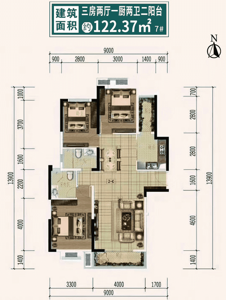 利川福海湾户型图